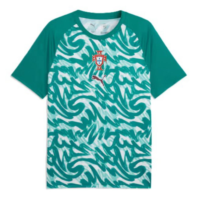 2026-2027 Portugal Warm Up Jersey (Green) (Ronaldo 7)-SoccerKits Hub | Buy Soccer Jerseys Online